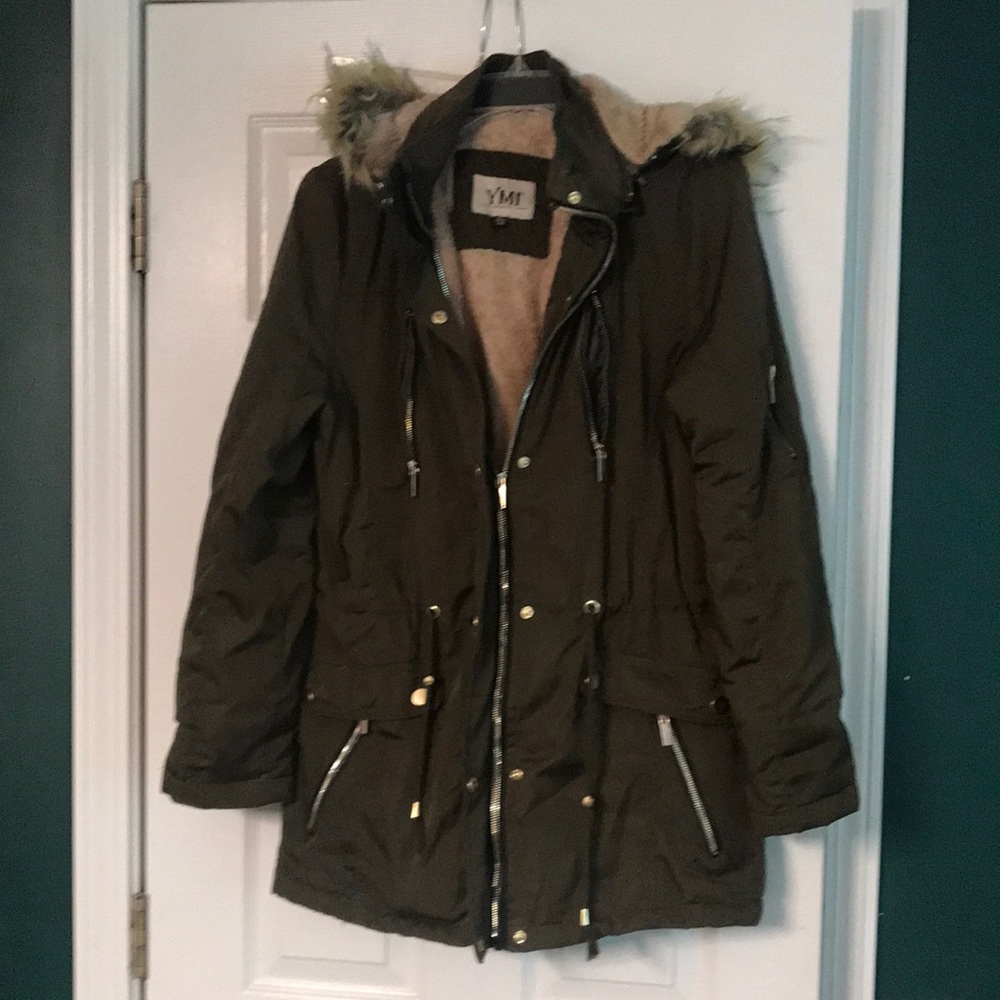 Coat with hood